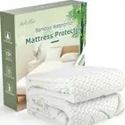 California King Waterproof Mattress Protector Rayon Made from Bamboo Mattress...