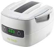 [Life Basis] Ultrasonic Cleaner Super Large Capacity 1400ml Jewelry Cleaner with Cleaning Basket Ultrasonic Cleaning Machine for Cleaning Glasses Waterproof Watches Dentures Coins Circuit Board