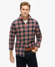 Vintage Check Shirt | Navy Check