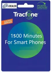 TracFone 1500 Minutes for Smart Phones -- Direct Refill, fast & right