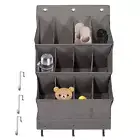 12 Pocket Shoe Holder Bag Organiser Over Door Hanging Shelf Rack Storage Hook ✑