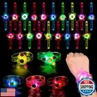 Satkago 24Pcs Glow in The Dark Party Favors for Kids 8-12, Halloween Gifts LE