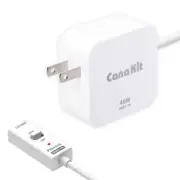 45W USB-C Power Supply with PD for Raspberry Pi 5 with PiSwitch On/Off Switch