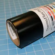 Thermoflex Plus Black 15" x 30' (30 feet) Roll, Heat Transfer Roll, HTV