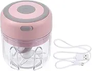 1Pc Wireless Electric Garlic Chopper Portable Garlic Slicer Saving Mashed Garlic Machine Vegetable Crusher for Kitchen Use Rechargeable