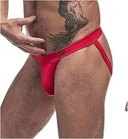[Male Power] Pure Comfort Sport Jock - (392-257-RED-S/M)