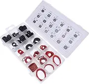 JEWEDECO 141PC Rubber Sealing Washers Set High Temperature Gasket Assortment Kit for Plumbing Garden Hose and Sealing Needs