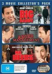 Anger Management / Big Daddy / Mr Deeds DVD | Region 4