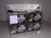 B.L.I. #1882 P.R.R. H-32 5-Bay Covered Hopper Cars w/4 Diff. #s H.O. 1/87