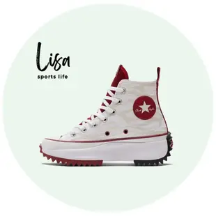 Lisa 現貨免運Converse Run Star Hike HI CNY 白紅米黃 虎紋 男女 鬆糕鞋173125c
