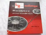 Vintage Audiotape Recording Tape Type 1861 LR 1800 ft Audio Devices Inc.