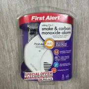 First Alert 2 in 1 Smoke & Carbon Monoxide Talking Alarm NEW