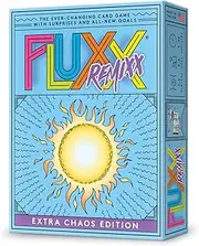 LOONEY LABS Fluxx Remixx Card Game - Fun Games for Family Game Night Party Games Adult Card Games Card Games for Kids Birthday Gift Ideas Girls Boys Teen Adults - 100 Cards, For Ages 8 Year Old and Up