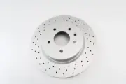 Aston Martin Db7 Vantage rear brake disc rotors 1pc TopEuro #1442