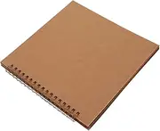 HAPINARY Scrapbook Album Scrapbooks Albums Memory Photo Book Brown Scrap Book Adults Pages Small Picture Anniversary Memory Scrapbooking Hardcover Wedding Plain Photo Craft Paper Beige