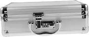 NULYLU Empty Tool Box Organizer Aluminum Case Briefcase Man Hardcase for Outdoor Material Safe Lock