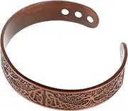 UTHCLO Magnet Bracelet Wristbands Bracelet for Men Rings The Ring Wrist Bands Men's Bracelet Men Bracelet Jewelry Wrist Straps Anklets Magnetic Wristband Zinc Bracelets Light Brown Alloy
