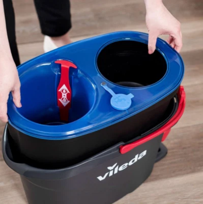 Vileda Rinse Clean Spin Mop & Bucket System
