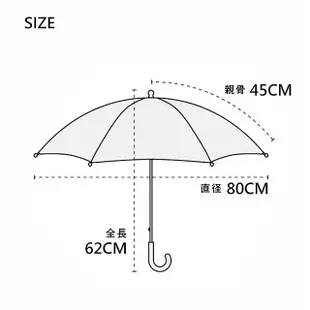 【w.p.c】日本Wpc. 兒童雨傘 透明視窗 安全開關傘(W041 白堊紀恐龍)