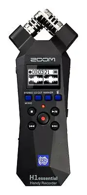 Zoom H1 Essential Handy Recorder 32 Bit Float USB Audio Interface Portable Mi...