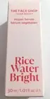 The Face Shop Rice Water Bright Vegan Eye Cream 1.01 Oz
