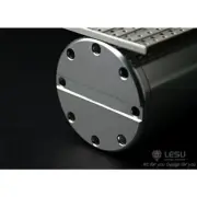 LESU 1/14 Metal Exhaust Tank for Tamiya RC Tractor Truck Dumper Model R620 R470