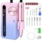 Nail Drill Professional, 35000 RPM Cordless Nail Drill for Acrylic Nails, Ele...
