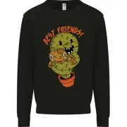 A Voodoo Doll Cactus Kids Sweatshirt Jumper