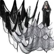 Halloween Gauze Creepy Cloth Haunted House Prop Doorway Outdoor Party Decoration