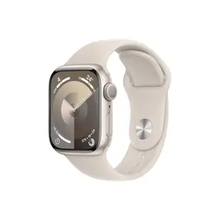 Apple Watch S9 GPS 41mm 鋁金屬錶殼配運動錶帶(M/L)