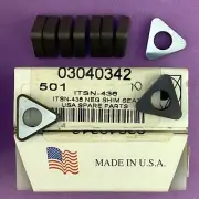 10pc ITSN-436 Carbide Shim / Seat USA SPARE PARTS Machinist