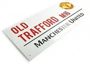 Manchester United FC Official Football Metal Street Sign