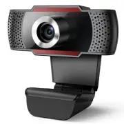 1080P Webcam with Microphone, J 105° View HD USB Camera with Auto Light Corre...