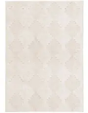 [LOOPSIE] Ilora Checkered Rug in Ivory