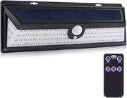 118 LED High Bright Solar RV Lights Exterior, Motorhome Motion Sensor RV Exterior Lights with Remote Control