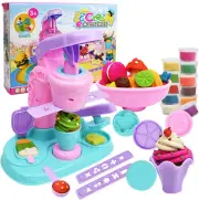 Color Dough for Kids Play Toys, 26 PCS Ice Cream Maker Machine Color Dou