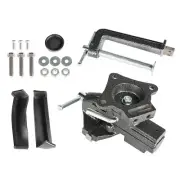 3.3 Inch Bench Vise Home Universal Quick Adjustment with Swivel Base US