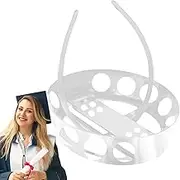 Graduation Cap Headband - Grad Cap Headband Insert | Adjustable Grad Remix Secures | Hairstyle Graduation | Holder for Adults High School