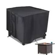 38 Inch Heavy Duty Square Fire Pit Cover Waterproof Outdoor Firepit Protector