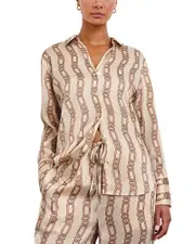 Rails Ledger Chain Print Blouse