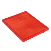 Lid for Stack And Nest Shipping Containers SNT300 Red Lot of 3