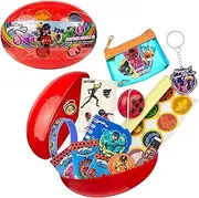 Miraculous 13pc Surprise Miracle Box -Zag Heroez Themed Ladybug And Cat Noir Toys Surprise with Stickers For Kids, Treasure Prizes, Birthday Favors