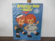 Raggedy Ann & Andy Whitman Paper Doll set NEW UNUSED 1974