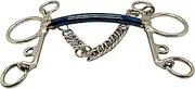 Bello-Equine Polo Mullen Mouth Pelham – Blue Sweet Iron - 130mm