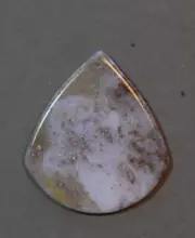 GP3118 Stone Guitar Pick Jazz shape Gemstone Mookaite
