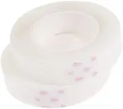 BIUDECO Seamless Wig Extension Tape Double Sided Tape Hair Extensions White for Hand-woven Wigs