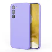ZUSLAB Galaxy S23+ 5G Case Nano Silicone Shockproof Gel Rubber Bumper Protective Cover for Samsung (2023) - Purple