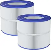 Dercyce Wellspring 10-00282 Spa Filter Replacement Cartridge - Compatible with Bullfrog Spas PBF40 & PBF40-M, Pleatco PBF40, 30 Coreless, 40 Sq.Ft., 2 Pack