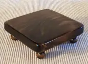 Handmade Square Wooden Table Riser, Footed Tray, Kitchen Bathroom Home Decor