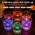 Light-up Drinking Cup Glow-in-the-dark Tumbler Led Shot Glasses for Parties